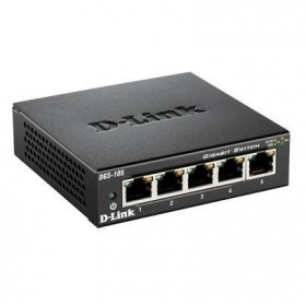 D-LINK SWITCH 5 PORTE GIGABIT CASE METALLICO