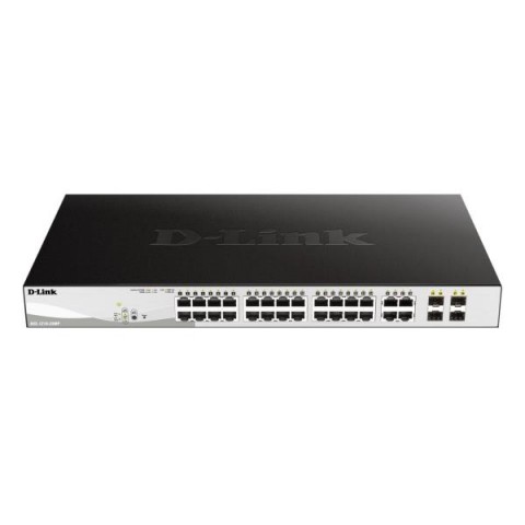D-LINK SWITCH 24 PORTE GIGABIT POE + 4 PORTE SFP JUMBO FRAME 370W D-LINK SWITCH 24 PORTE GIGABIT POE + 4 PORTE SFP JUMBO FRAME 370W