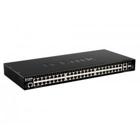 D-LINK SWITCH 52 PORTE DI CUI 48 PORTE GE + 2 10GE PORTE + 2 SFP+, SMART MANAGED