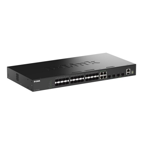 D-LINK SWITCH 28-PORT GIGABIT SFP STACKABLE SMART MANAGED SWITCH WITH 4 X COMBO AND 4 X 10G SFP+ POR D-LINK SWITCH 28-PORT GIGABIT SFP STACKABLE SMART MANAGED SWITCH WITH 4 X COMBO AND 4 X 10G SFP+ POR
