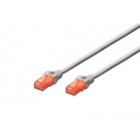 DIGITUS CAVO DI RETE UTP, CAT 6, NON SCHERMATO, 5MT, GRIGIO