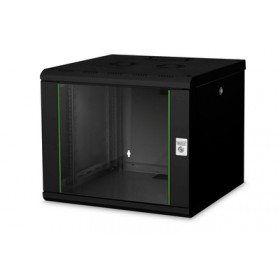 DIGITUS ARMADIO 9 UNITA DA MURO LINEA SOHO (A)509 X (L)600 X (P)600 MM. COLORE NERO RAL9005