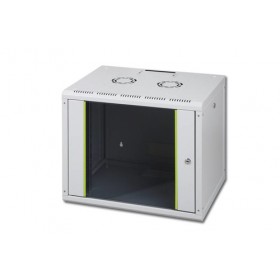 DIGITUS ARMADIO 9 UNITA DA MURO LINEA SOHO (A)509 X (L)600 X (P)600 MM. COLORE GRIGIO CHIARO RAL7035
