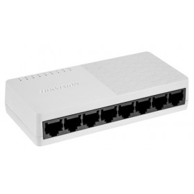 HIKVISION SWITCH 8 PORTE GIGABIT PLASTICO, L2, UNMANAGED, RJ45 PORTS, DESKTOP PLASTIC SWITCH HIKVISION SWITCH 8 PORTE GIGABIT PLASTICO, L2, UNMANAGED, RJ45 PORTS, DESKTOP PLASTIC SWITCH