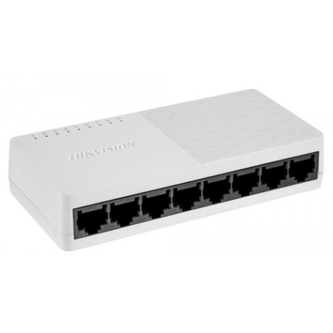 HIKVISION SWITCH 8 PORTE GIGABIT PLASTICO, L2, UNMANAGED, RJ45 PORTS, DESKTOP PLASTIC SWITCH HIKVISION SWITCH 8 PORTE GIGABIT PLASTICO, L2, UNMANAGED, RJ45 PORTS, DESKTOP PLASTIC SWITCH