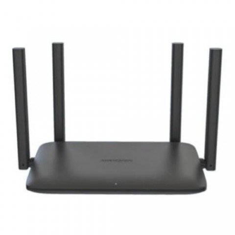 HIKVISION ROUTER WIFI 6 5GHZ 1201MBPS + 2.4GHZ 300MBPS 3X1000MBPS LAN PORT 1X1000MBPS WAN PORT