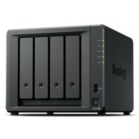 NAS SYNOLOGY DS925+ X 4HD/SSD 3.5"/2.5"SATA-NO HD-AMD RYZEN V1500B--DDR4 4GB-2P GIGA-2P USB-1P