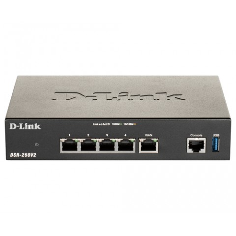 D-LINK ROUTER 5 PORTE GIGABIT VPN