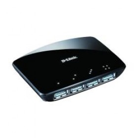 D-LINK HUB USB 3.0 4 PORTE SUPERSPEED FINO A 4.8Gbps