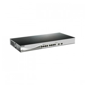 D-LINK SWITCH 10 PORTE MANAGED L2/L3 10G ETHERNET (100/1000/10000) 1U NERO