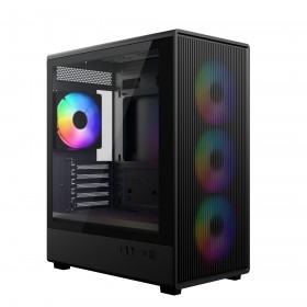 Cooler Master Elite 350 Black, mini tower supporto MB mATX/mITX, mesh, ventole 4x120mm ARGB incluse,