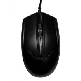 ENCORE MOUSE WIRED 3 TASTI OPTICAL CON CAVO USB NERO