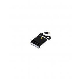 ENCORE LETTORE SMART CARD CON CAVO USB NERO