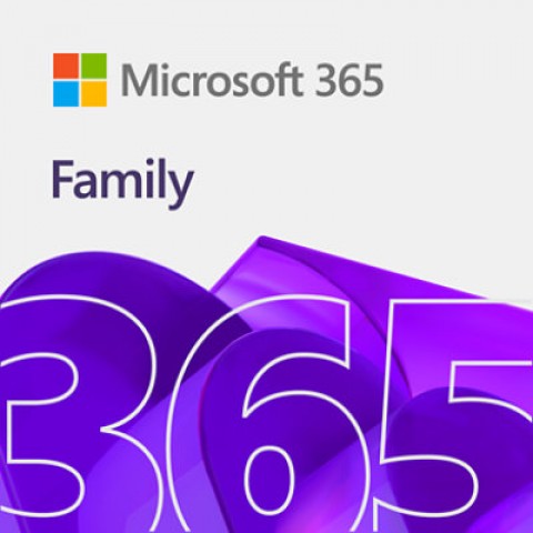 MICROSOFT 365 FAMILY ITA  SUBS 1 YR 6 USER 5 DEVICE