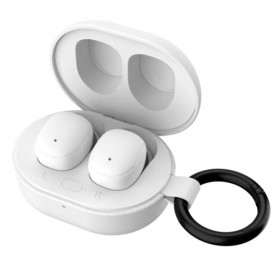 VULTECH AURICOLARI BLUETOOTH 5.3, HI-FI STEREO, CUSTODIA DI RICARICA FUNZIONE, BIANCO