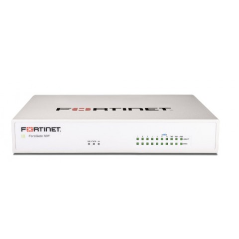 FORTIGATE-60F FIREWALL HARDWARE PIU 5 ANNI DI SERVIZI FORTICARE PREMIUM E FORTIGUARD UTP
