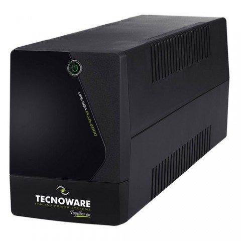 TECNOWARE UPS ERA PLUS 2000VA BATTERIA 9AH, IEC TOGETHER ON