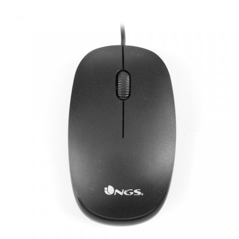 NGS MOUSE OTTICO 1000DPI USB 3 TASTI NERO