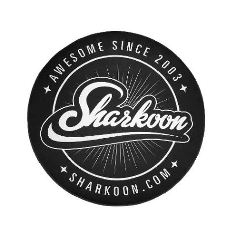SHARKOON TAPPETO PER SEDIA GAMING FLOOR MAT, DIAMETRO 120 CM, SPESSORE 5 MM, BASE ANTISCIVOLO, POLI SHARKOON TAPPETO PER SEDIA GAMING FLOOR MAT, DIAMETRO 120 CM, SPESSORE 5 MM, BASE ANTISCIVOLO, POLI