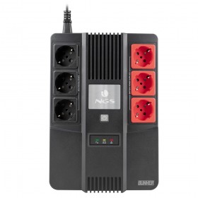 NGS UPS FORTRESS BUNKER OFF LINE 360W AVR 3 PROTECTED OUTPUT