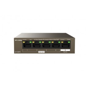 IP-COM SWITCH 5 PORT POE IN AND OUT UNMANAGED