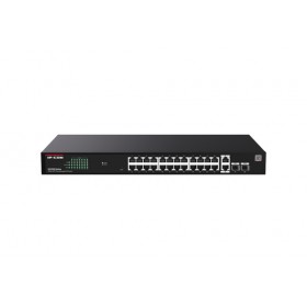 IP-COM SWITCH POE MANAGED L2, 28 PORT, 26 POE, 2 SFP