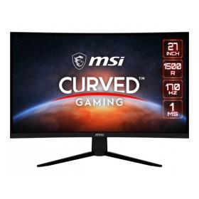 MSI MONITOR CURVO 27 LED VA 16:9 WQHD, 1500R, 1ms 170hz, DP/HDMI