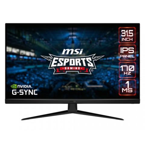 MSI MONITOR GAMING 31,5 LED IPS WQHD 1MS 170hz, DP/HDMI