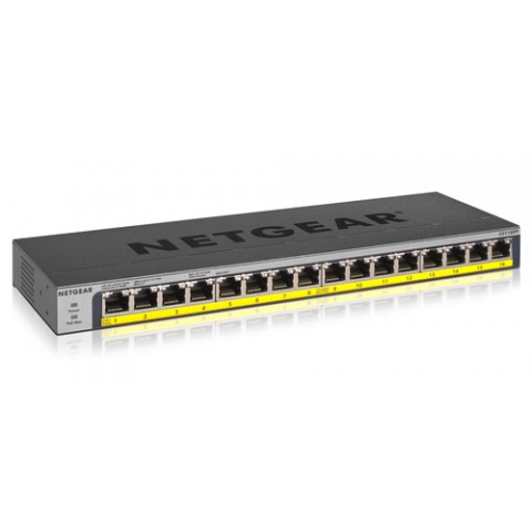 NETGEAR SWITCH UNMANAGED 16 PORTE GIGABIT POE