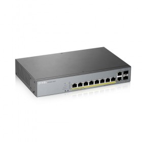 ZYXEL SWITCH MANAGED PER CCTV: 8 PORTE GIGABIT POE 130W + 2 PORTE SFP, NFLEX ZYXEL SWITCH MANAGED PER CCTV: 8 PORTE GIGABIT POE 130W + 2 PORTE SFP, NFLEX