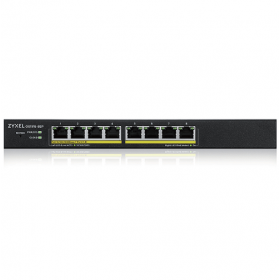 ZYXEL SWITCH MANAGED NEBULAFLEX 8 PORTE GIGABIT POE,  IPV6, VLAN, SENZA VENTOLE, DESKTOP