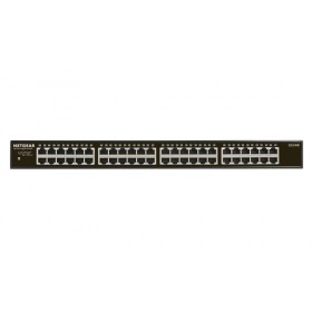 NETGEAR SWITCH 48 PORTE GIGABIT DESKTOP UNMANAGED CASE METALLICO RACK MOUNTABLE