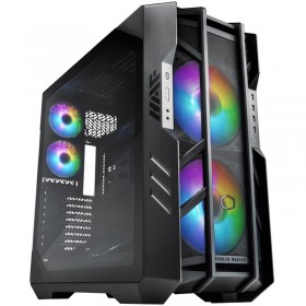COOLER MASTER SIDE-PANEL - CABINET GAMING - FULL-TOWER - MINI-ITX MICRO-ATX ATX E-ATX SSI-CEB SSI-EE