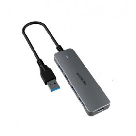 HIKVISION HUB USB 3.0 CON 4 PORTE HS-HUB-DS401-GRIGIO