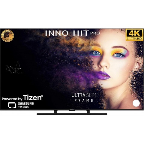 INNOHIT SMART TV 65" TIZEN 4K UHD SAMSUNG TV + ORIGINAL SAMSUNG REMOTE