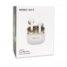 INNOHIT CUFFIE SMARTPOD CON ENC ANC SMART TOUCH E GAME MODE WHITE