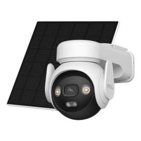 IMOU TELECAMERA 4G/WI-FI A BATTERIA 3K MOTORIZZATA PTZ, IP66, SIRENA E FARETTI BLU/ROSSI, RILEVAMENT