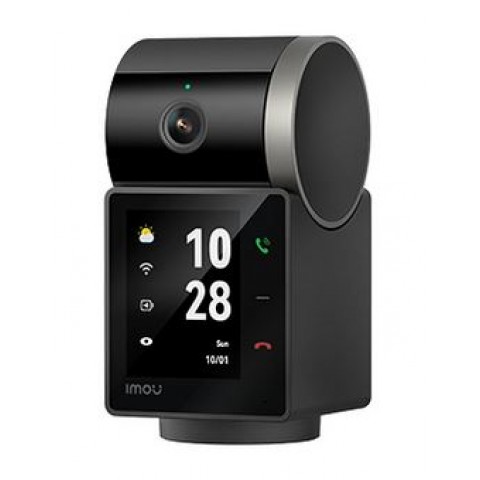 IMOU TELECAMERA INTERNA 5MP CON SCHERMO 2.4", PULSANTE VIDEOCHIAMATA, AI IMOU SENSE, SIRENA 96DB, VI