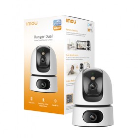 IMOU TELECAMERA INTERNA 10MP DOPPIA OTTICA MOTORIZZATA, AI IMOU SENSET, SIRENA E FARETTO, RILEVAMENT