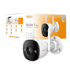 IMOU TELECAMERA ESTERNA 5MP FULL COLOR CON WI-FI 6, SIRENA, FARETTO E RESISTENZA IP67. RILEVAMENTO M