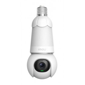 IMOU TELECAMERA E27 2K MOTORIZZATA CON LUCE LED, SIRENA E SMART TRACKING. VISIONE NOTTURNA A COLORI,