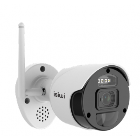 ISIWI TELECAMERA WIRELESS ISW-BFA2MP GEN1 PER KIT CONNECT  1080P 2MPX CON FUNZIONE PIR H265 IP66 AUD