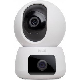 ISIWI TELECAMERA WIRELESS TWIN DOPPIA OTTICA 2K DOME MOTORIZZATA IR LED AUDIO BIDIREZIONALE SD CARD ISIWI TELECAMERA WIRELESS TWIN DOPPIA OTTICA 2K DOME MOTORIZZATA IR LED AUDIO BIDIREZIONALE SD CARD