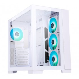 ITEK CASE DARK CAVE - GAMING TOWER, ATX, 4X12CM ARGB FAN, 2XUSB3, TYPE-C, SIDE  FRONT PANEL TEMP GL