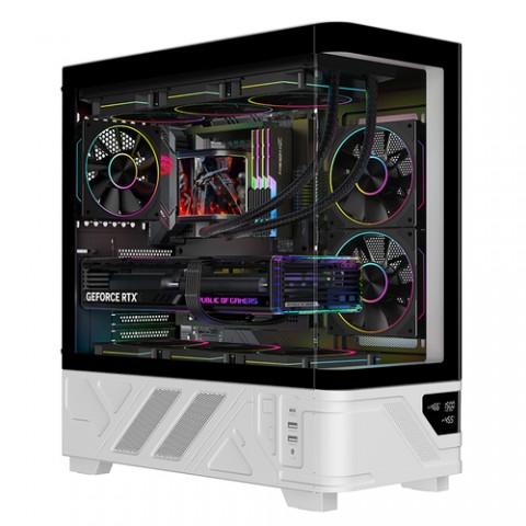 ITEK CASE NETRON CURVED GAMING TOWER ATX 3x12CM ARGB FAN 2xUSB3 TYPE-C TEMP GLASS SIDE FRONT PAN ITEK CASE NETRON CURVED GAMING TOWER ATX 3x12CM ARGB FAN 2xUSB3 TYPE-C TEMP GLASS SIDE FRONT PAN