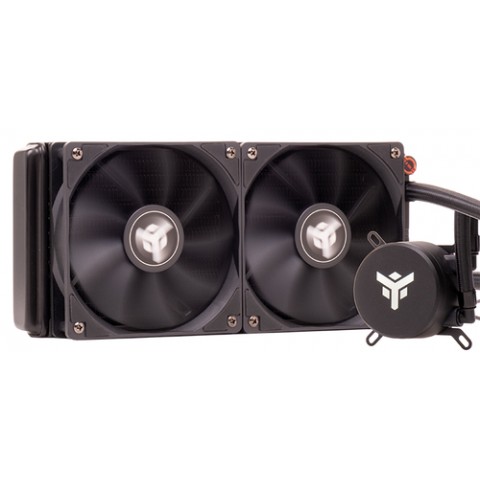 ITEK  DISSIPATORE A LIQUIDO ICECORE 240 - 240MM SKT UNIVERSALE PWM BLACK FAN