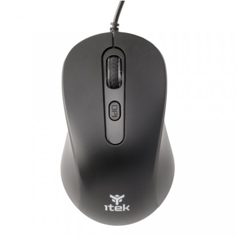 ITEK MOUSE CLK C01 USB OTTICO 3600DPI 4 TASTI SILENT SWITCH ITEK MOUSE CLK C01 USB OTTICO 3600DPI 4 TASTI SILENT SWITCH