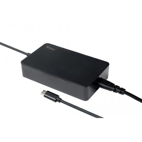 ITEK ALIMENTATORE UNIVERSALE PER DISPOSITIVI USB-C - 65W, SILM DESIGN