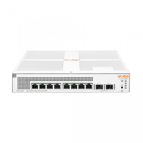 HPE NETWORKING INSTANT ON SWITCH 8P GIGABIT CL4 POE 2P SFP 124W 1930 HPE NETWORKING INSTANT ON SWITCH 8P GIGABIT CL4 POE 2P SFP 124W 1930