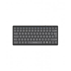 VULTECH TASTIERA MINI, SLIM, WIRELESS E BLUETOOTH, TASTI LOW PROFILE A FORBICE, BATTERIA INTEGRATA R